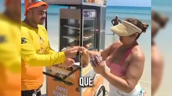 Viral: Venden chipas “argentinas” en playas de Brasil