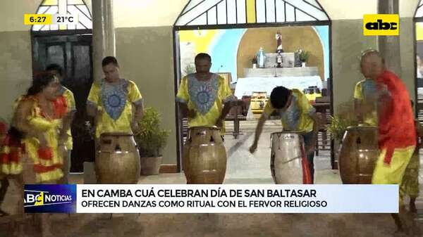 Video: Comunidad Kamba Cuá celebra día de San Baltazar - ABC Noticias - ABC Color