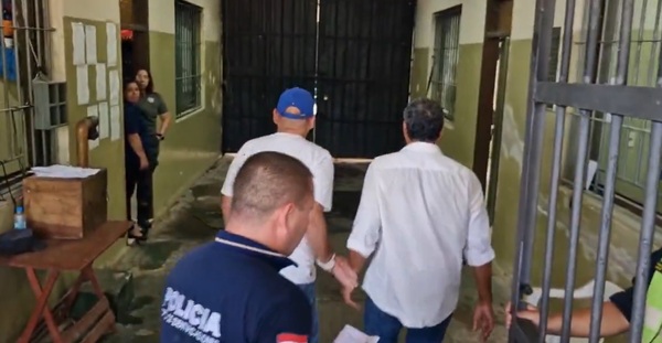 Ex gobernador de Central es trasladado a Tacumbú - ADN Digital