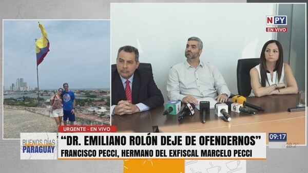 Familia Pecci exige respeto y respuestas a la Fiscalía General del Estado