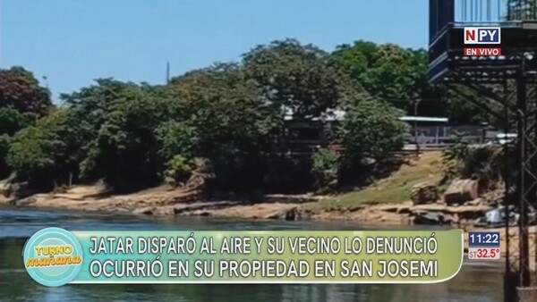 Denuncian a Jatar Fernández por realizar disparos al aire en Ayolas