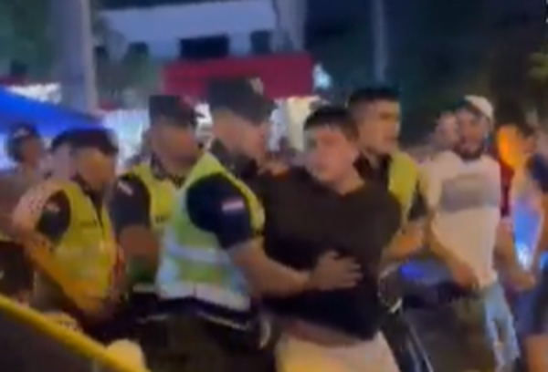 Hombre detenido por comportamiento agresivo en Luque - SNT