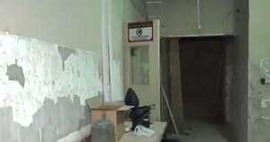 La Nación / Obras en el sector de neonatología del Hospital de Barrio Obrero están paradas hace dos semanas