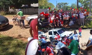 El Batallón de Amor suma más alegría, otra vez se hizo sentir en Coronel Oviedo – Prensa 5