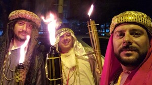 Reyes Magos paraguayos sostienen la inocencia infantil