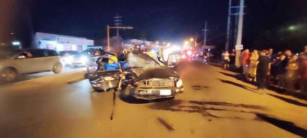 San Antonio: el conductor que provocó un violento accidente no tenía licencia para conducir y se negó al alcotest - Nacionales - ABC Color