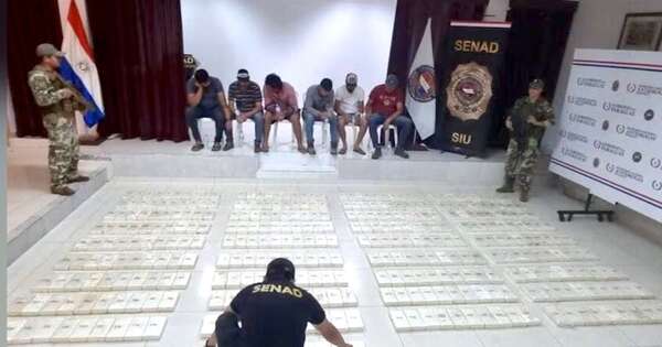 La Nación / Cocaína incautada: salió de Bolivia e iba para el Brasil