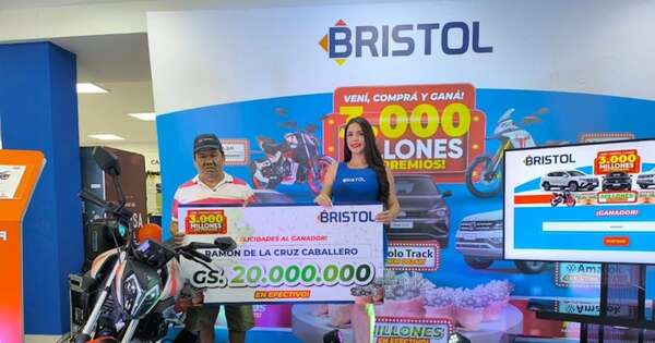 La Nación / Bristol empieza el 2025 regalando G. 100 millones