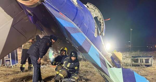 La Nación / Envían a Kazajistán datos del avión que se estrelló
