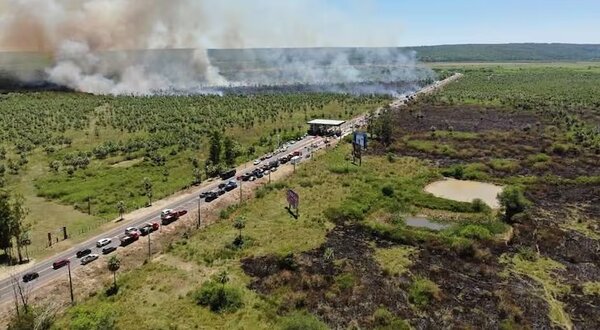Reportan más de 600 focos de calor y 60 fuegos activos en estos primeros días del año