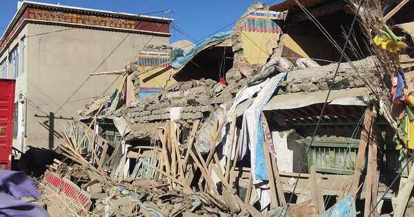 La Nación / Fuerte terremoto deja casi un centenar de víctimas en el Tíbet