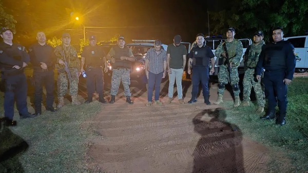 Sicariato y enfrentamiento en Canindeyú: tres detenidos tras persecución policial - ADN Digital