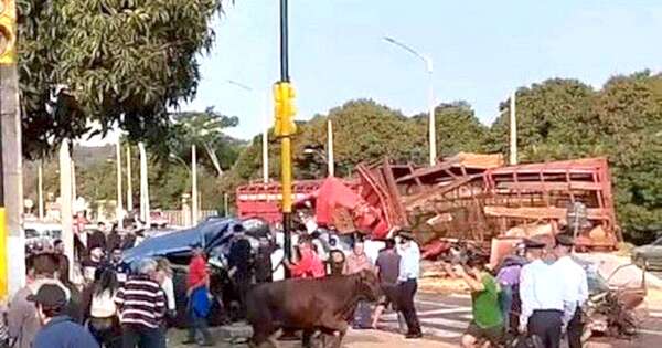 La Nación / Terrible accidente marcó al cerro de Caacupé como bajada de la muerte