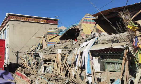 Casi 100 personas mueren en el Tíbet a causa de un fuerte terremoto