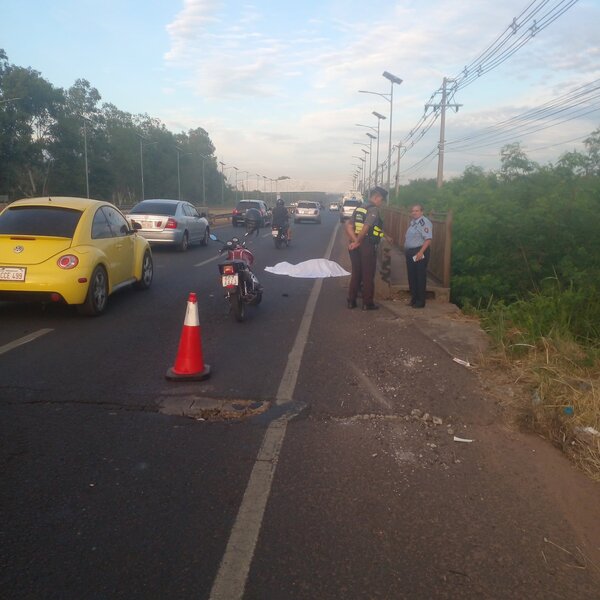 Accidente en autopista Ñu Guasu: joven muere tras chocar contra muro de contención - Unicanal