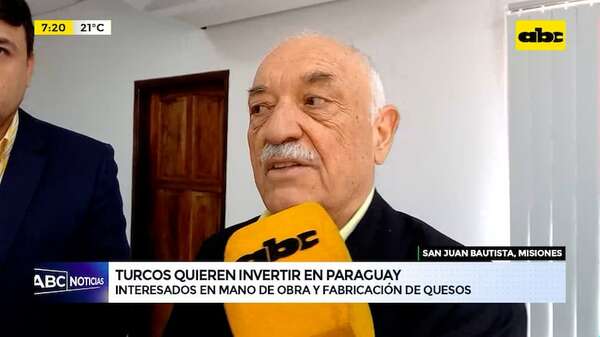 Misiones: Empresarios turcos quieren invertir elaboración de quesos - ABC Noticias - ABC Color