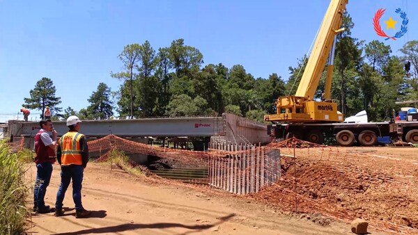 Avanza la construcción del acceso al Gran Hospital de Itapúa con una inversión de más de 14 mil millones de guaraníes