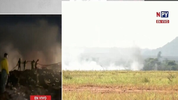 Humareda por incendios envuelve la Costanera Sur