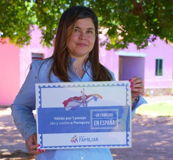 Banco Familiar conecta a los paraguayos de España con sus seres queridos en Paraguay - Empresariales - ABC Color