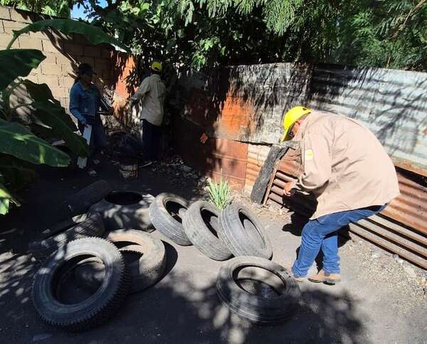 San Lázaro: declaran emergencia sanitaria distrital por dengue y realizan minga ambiental - Nacionales - ABC Color