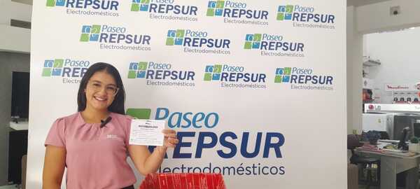 Con éxito se realizó el primer sorteo de la promoción "Aguinaldo Fest" de Paseo Repsur