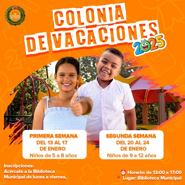 Preparan colonia de vacaciones en la biblioteca municipal de CDE - La Clave