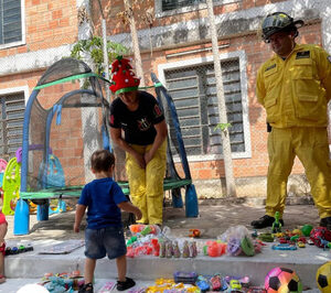 Niños de madres privadas de libertad disfrutan de una jornada festiva en la penitenciaría Casa del “Buen Pastor