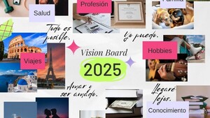 Una Vision Board para un exitoso 2025