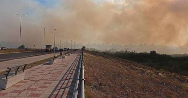Diario HOY | Calidad del aire está moderada en varios puntos del país pese a incendios forestales