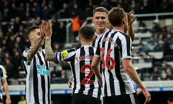 Con Almirón en cancha, Newcastle da el primer golpe al Arsenal en la Copa de la Liga