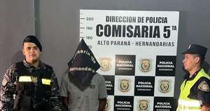 La Nación / Detienen a hombre que macheteó a su expareja y quemó la casa