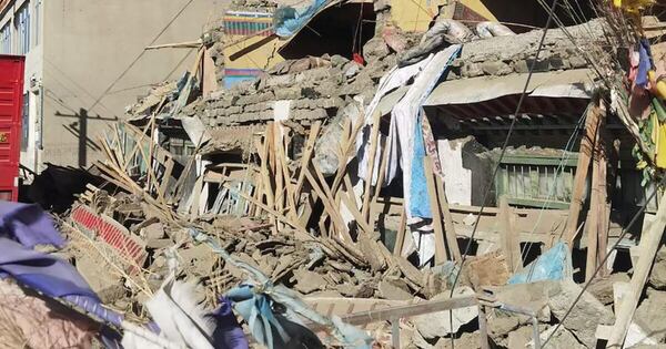 La Nación / Terremoto en el Tíbet deja 126 muertos
