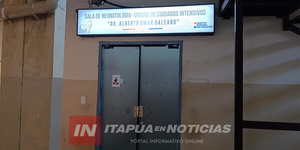 PIDEN AYUDA PARA BEBÉ PREMATURO INTERNADO EN TERAPIA NEONATAL - Itapúa Noticias