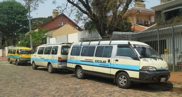 Piden informe sobre cantidad de transporte escolar que trabajan en Asunción - ADN Digital