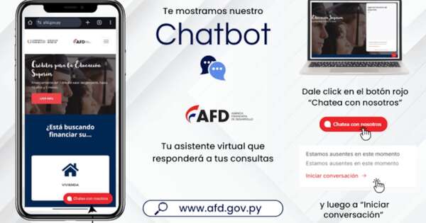 Diario HOY | La AFD lanza chatbot 24/7 para atención al cliente instantánea