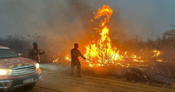 La Nación / Incendios forestales: Infona reporta 152 focos activos