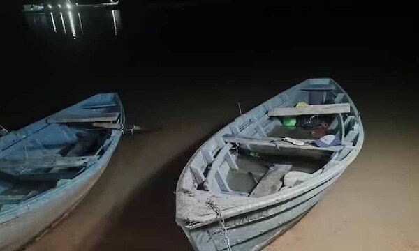 Pescador cae al agua tras ser embestido por una lancha en el río Paraguay – Prensa 5