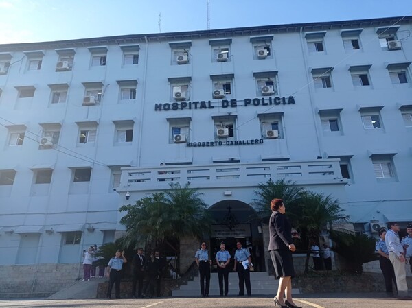 Gobierno, a través de Itaipú, fortalece el hospital policial con entrega de tomógrafo y mejoras edilicias • PARAGUAY TV