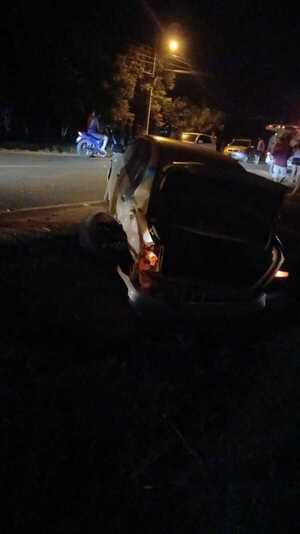Funcionario de la Gobernación de San Pedro protagoniza siniestro vial - 1000 Noticias