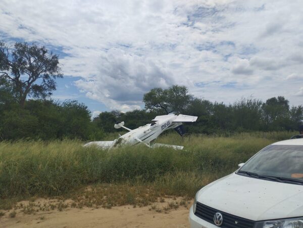 Avión sufrió daños materiales tras un aterrizaje forzoso en Boquerón - 1000 Noticias