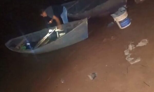 Intensa búsqueda de pescador desaparecido tras accidente en el Río Paraguay