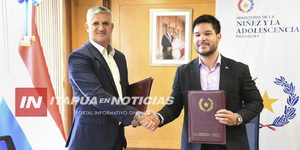 FIRMA DE CONVENIO ENTRE LA ANTSV Y EL MINISTERIO DE LA NIÑEZ Y LA ADOLESCENCIA - Itapúa Noticias