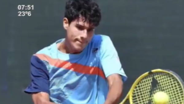Daniel Vallejo cayó ante Uchiyama en la segunda ronda de la clasificación del Abierto de Australia. - SNT