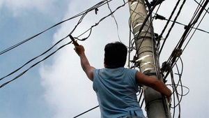 Operativo contra numerosas conexiones irregulares en Nanawa - 1000 Noticias
