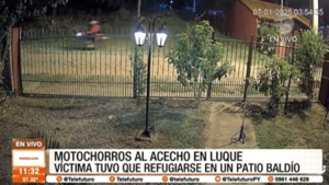Motochorros al acecho en Luque