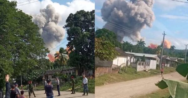 La Nación / Cuba: trece militares desaparecidos tras explosión de almacén de municiones