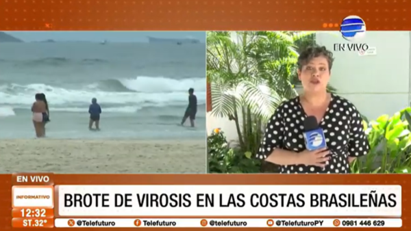 Brote de virosis en la costas brasileñas