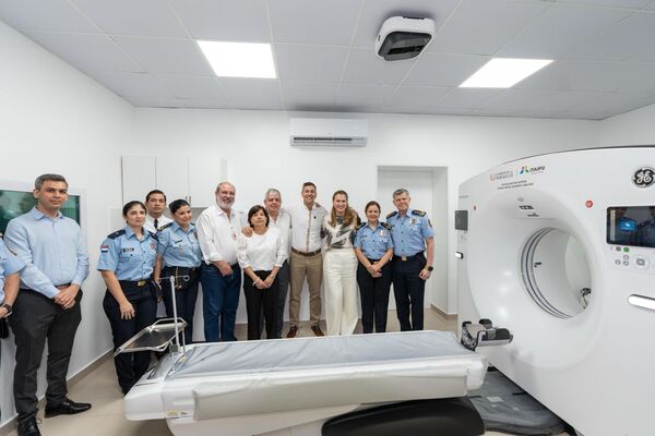 Autoridades habilitaron mejoras edilicias e inauguraron tomógrafo en el Hospital de Policia “Rigoberto Caballero”