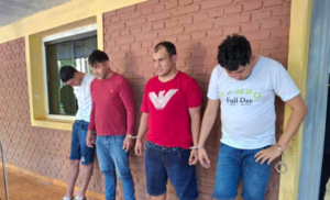 Capturan a delincuentes tras persecución policial en Ciudad del Este