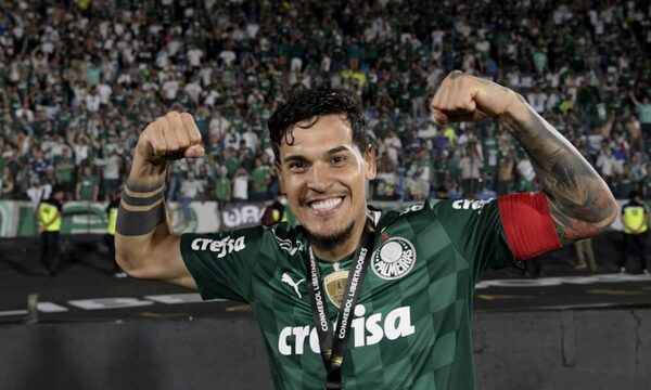 Gustavo Gómez extendió su contrato con Palmeiras hasta el 2027